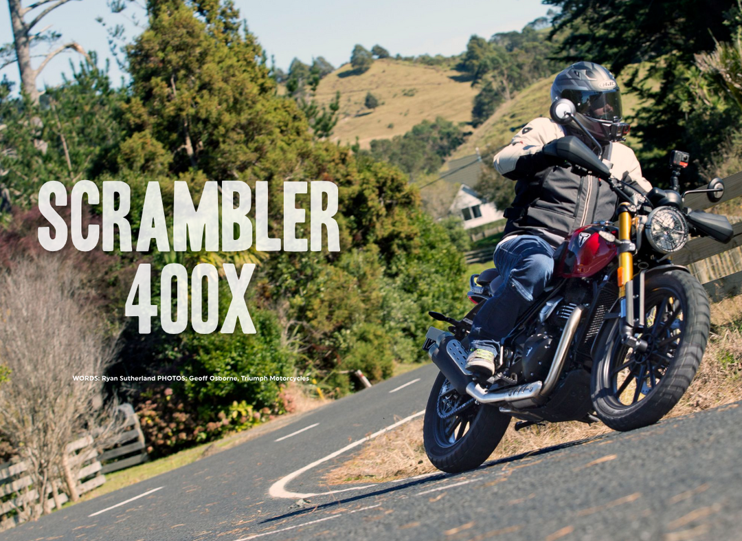 Triumph Scrambler 400X - Oct 2024 Vol.1