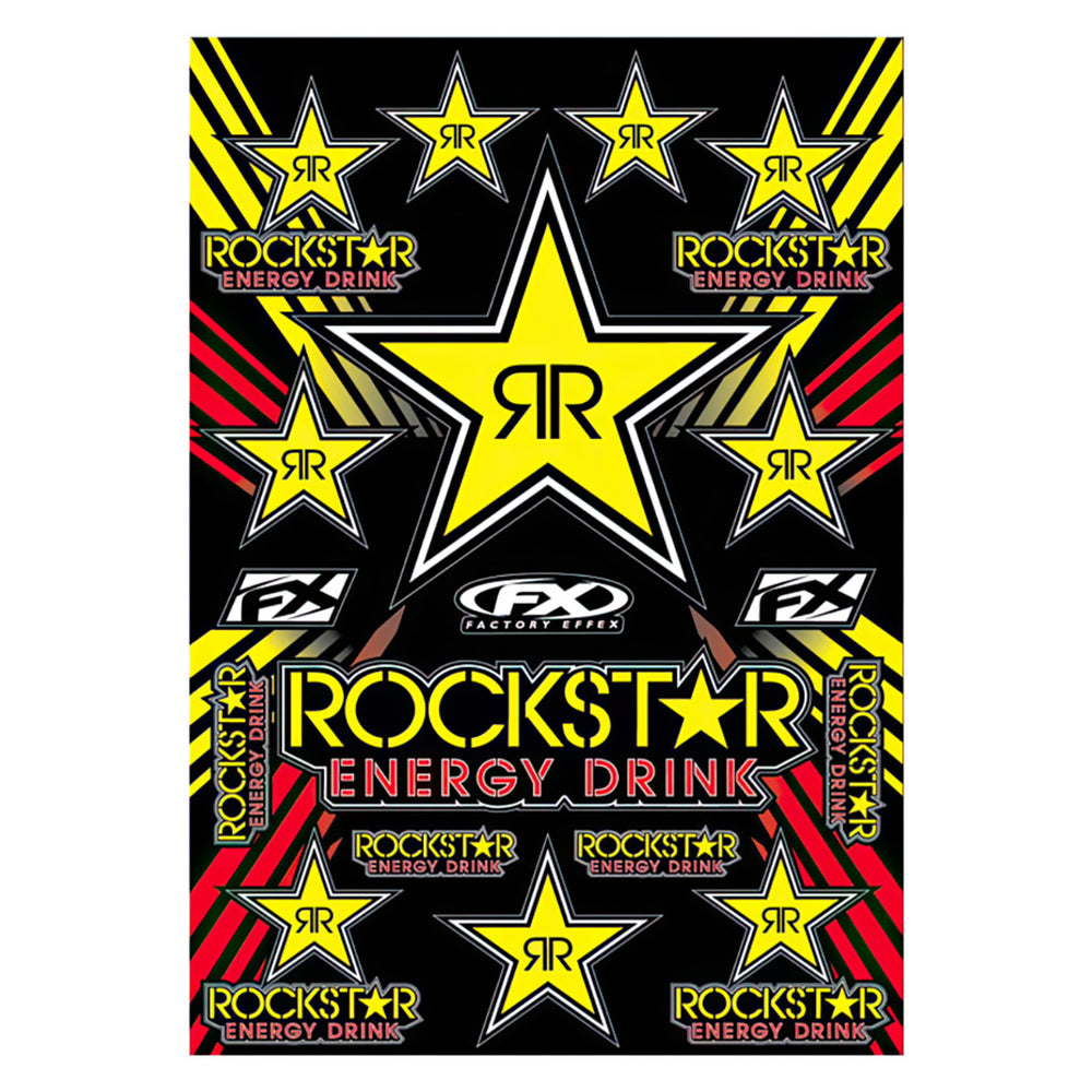 FX15-68702 Factory Effex Rockstar Energy Stickers