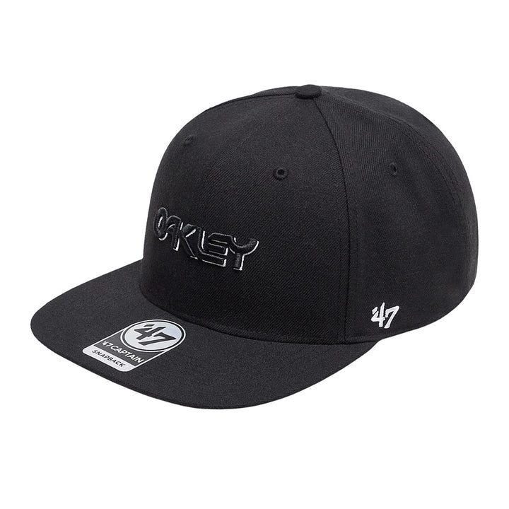 Oakley 47 B1B Ellipse Hat Blackout/White Hat