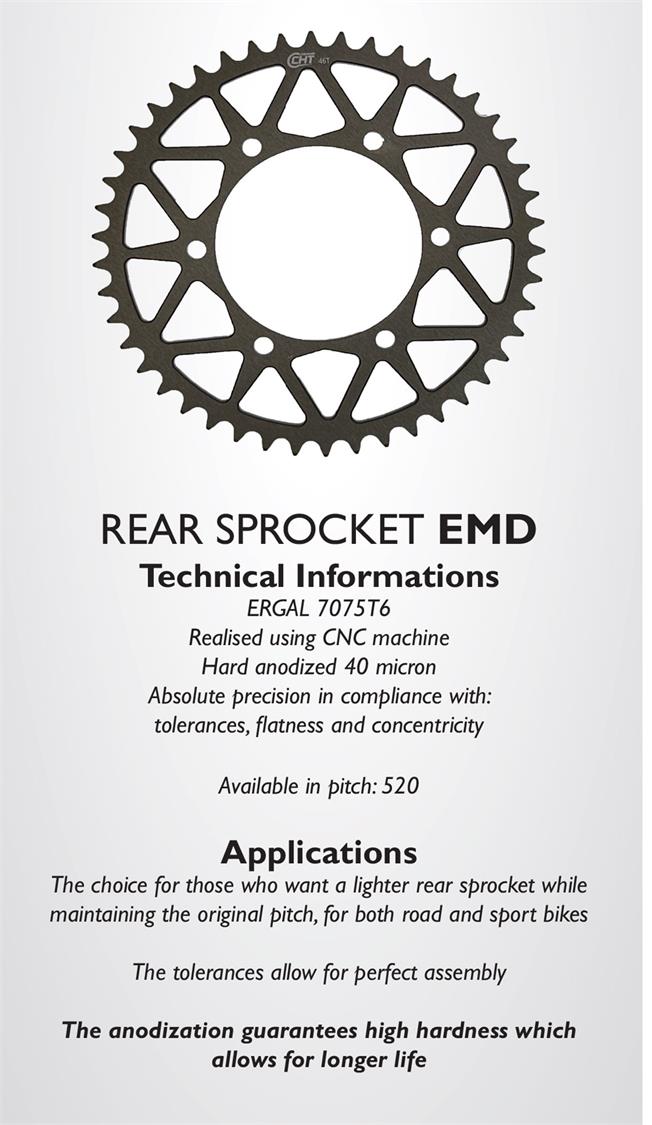 EMD-sprocket-specs