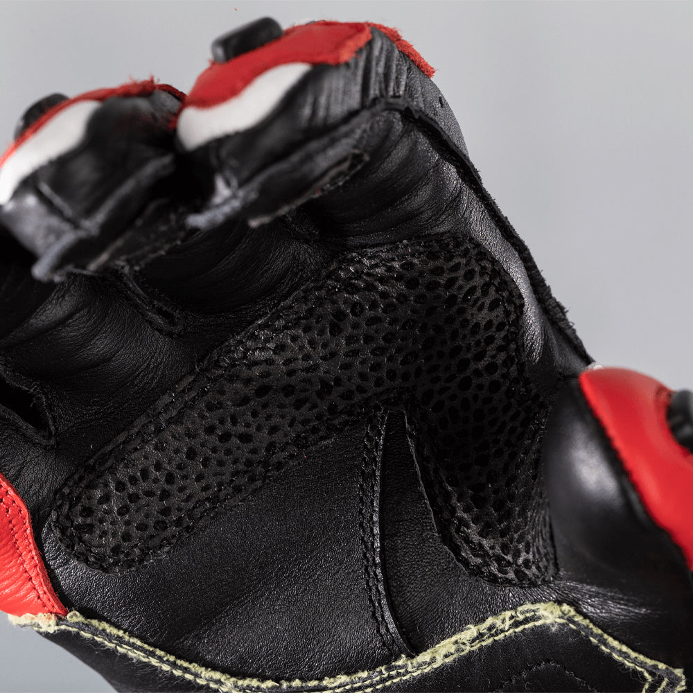 RST TRACTECH EVO 4 CE LEATHER GLOVE [RED] 7