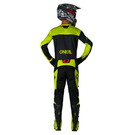 O'Neal ELEMENT Racewear Pant - Black/Neon Yellow