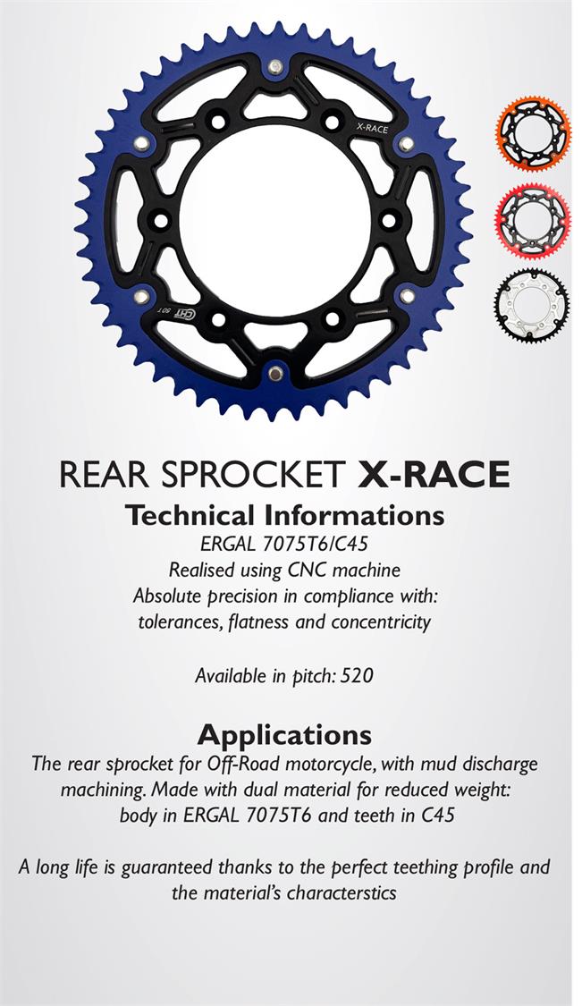 X-race-sprocket-specs